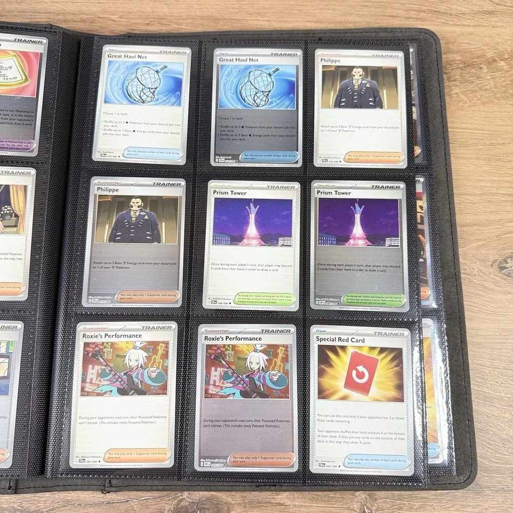 Pokemon Chaos Rising Complete Master Set 100% Plus Gamegenic Binder Included